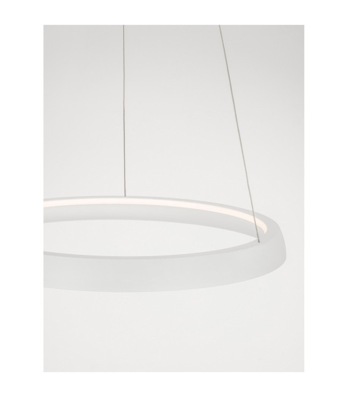 Ovia Integrated LED Pendant Ceiling Light Sandy White Triac Dimmable LED 61W 2453lm 2700-3000-4000K CCT-5