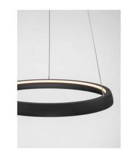 Ovia Integrated LED Pendant Ceiling Light Sandy Black Triac Dimmable LED 61W 2453lm 2700-3000-4000K CCT-2