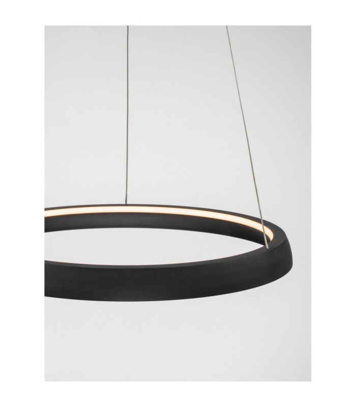 Ovia Integrated LED Pendant Ceiling Light Sandy Black Triac Dimmable LED 61W 2453lm 2700-3000-4000K CCT-2