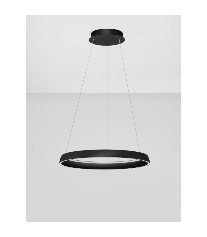 Ovia Integrated LED Pendant Ceiling Light Sandy Black Triac Dimmable LED 61W 2453lm 2700-3000-4000K CCT-3