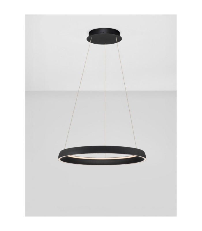 Ovia Integrated LED Pendant Ceiling Light Sandy Black Triac Dimmable LED 61W 2453lm 2700-3000-4000K CCT-4