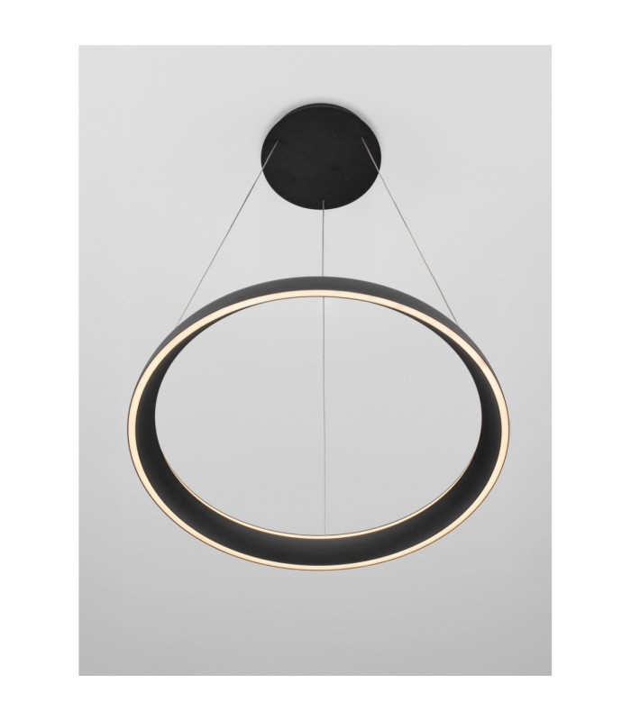 Ovia Integrated LED Pendant Ceiling Light Sandy Black Triac Dimmable LED 61W 2453lm 2700-3000-4000K CCT-5