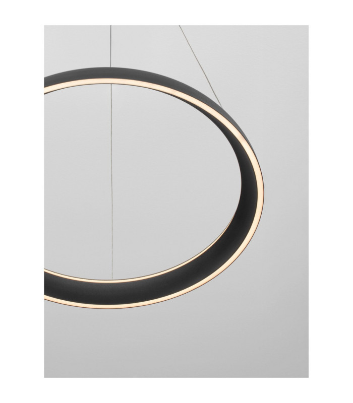 Ovia Integrated LED Pendant Ceiling Light Sandy Black Triac Dimmable LED 61W 2453lm 2700-3000-4000K CCT-6