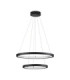 Empatia Integrated LED Pendant Ceiling Light Sandy Black Triac Dimmable LED 60W 1755lm 3000K-1