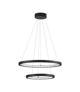 Empatia Integrated LED Pendant Ceiling Light Sandy Black Triac Dimmable LED 60W 1755lm 3000K-1
