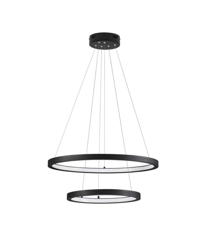 Empatia Integrated LED Pendant Ceiling Light Sandy Black Triac Dimmable LED 60W 1755lm 3000K-1
