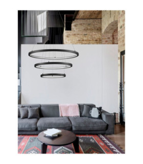 Empatia Integrated LED Pendant Ceiling Light Sandy Black Triac Dimmable LED 108W 2244lm 3000K-2