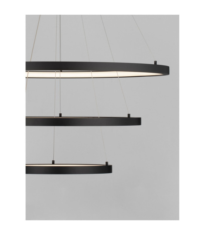 Empatia Integrated LED Pendant Ceiling Light Sandy Black Triac Dimmable LED 108W 2244lm 3000K-3