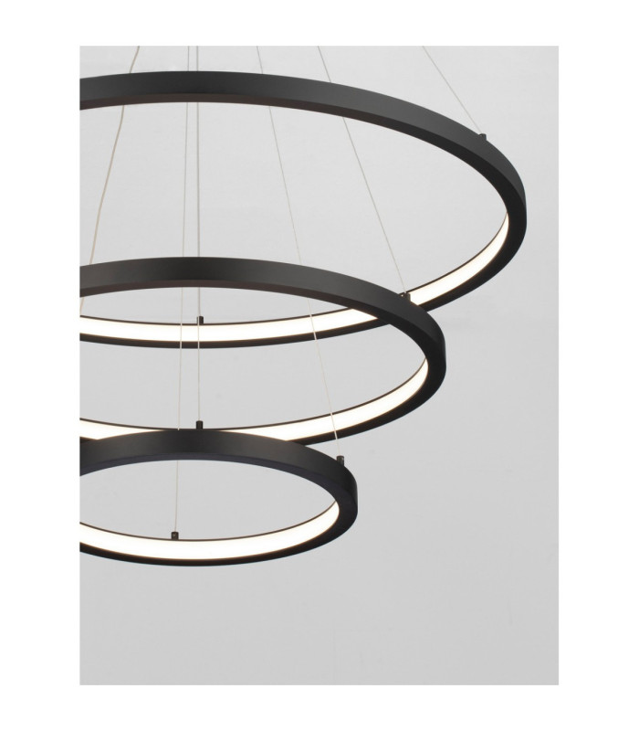 Empatia Integrated LED Pendant Ceiling Light Sandy Black Triac Dimmable LED 108W 2244lm 3000K-4