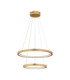Empatia Integrated LED Pendant Ceiling Light Brass Gold Triac Dimmable LED 60W 1755lm 3000K-1