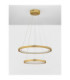 Empatia Integrated LED Pendant Ceiling Light Brass Gold Triac Dimmable LED 60W 1755lm 3000K-3