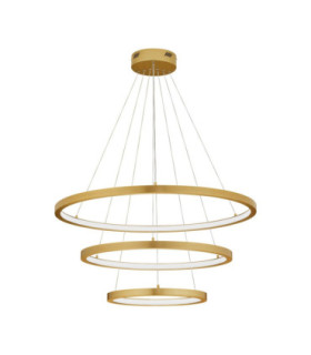 Empatia Integrated LED Pendant Ceiling Light Brass Gold Triac Dimmable LED 108W 2244lm 3000K-1