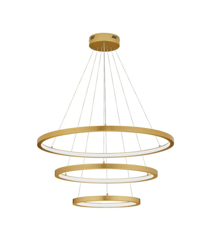 Empatia Integrated LED Pendant Ceiling Light Brass Gold Triac Dimmable LED 108W 2244lm 3000K-1
