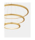Empatia Integrated LED Pendant Ceiling Light Brass Gold Triac Dimmable LED 108W 2244lm 3000K-3