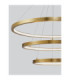 Empatia Integrated LED Pendant Ceiling Light Brass Gold Triac Dimmable LED 108W 2244lm 3000K-4
