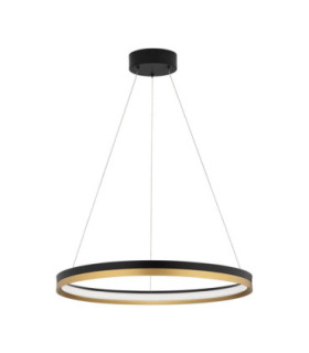 Cantria Integrated LED Pendant Ceiling Light Black Brass Gold Triac Dimmable LED 33W 2900lm 3000K-1
