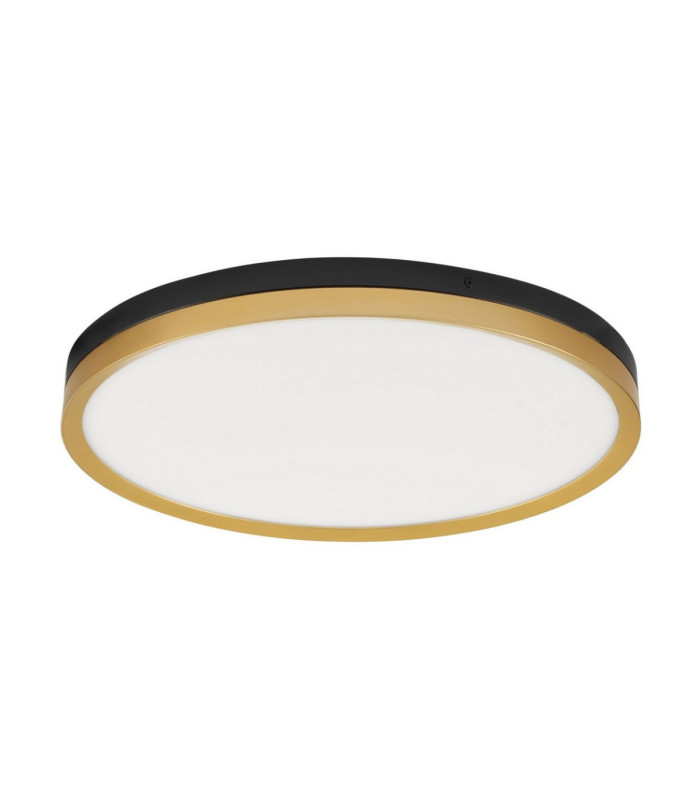 Cantria Flush Ceiling Light Black Brass Gold LED 38W 2198lm 3000K-1