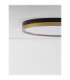 Cantria Flush Ceiling Light Black Brass Gold LED 38W 2198lm 3000K-3