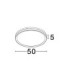 Cantria Flush Ceiling Light Black Brass Gold LED 38W 2198lm 3000K-5
