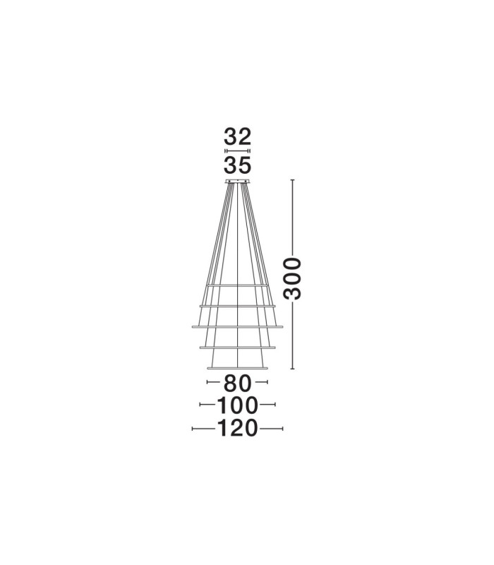 Maelo Integrated LED Pendant Ceiling Light Sandy Black Triac Dimmable LED 167W 11213lm 2700-3000-4000K CCT-6