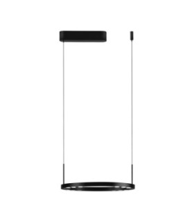 Lunette Integrated LED Pendant Ceiling Light Sandy Black Triac Dimmable LED 28W 1194lm 3000K-1