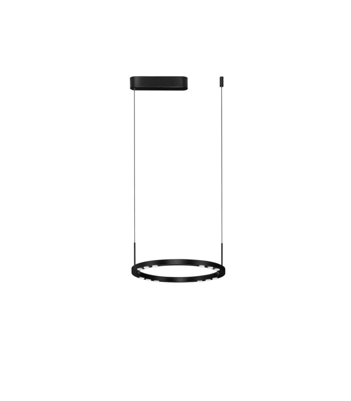Lunette Integrated LED Pendant Ceiling Light Sandy Black Triac Dimmable LED 28W 1194lm 3000K-3