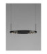Lunette Integrated LED Pendant Ceiling Light Sandy Black Triac Dimmable LED 28W 1194lm 3000K-9
