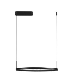 Lunette Integrated LED Pendant Ceiling Light Sandy Black Triac Dimmable LED 34W 1453lm 3000K-1