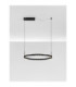 Lunette Integrated LED Pendant Ceiling Light Sandy Black Triac Dimmable LED 34W 1453lm 3000K-7