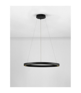 Deos Integrated LED Pendant Ceiling Light Sandy Black Triac Dimmable LED 27W 2083lm 3000K-2