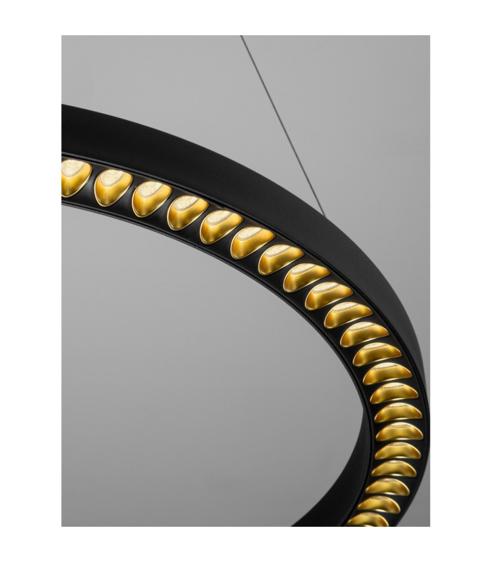Deos Integrated LED Pendant Ceiling Light Sandy Black Triac Dimmable LED 27W 2083lm 3000K-4