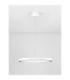 Deos Integrated LED Pendant Ceiling Light Sandy White Triac Dimmable LED 27W 2083lm 3000K-3
