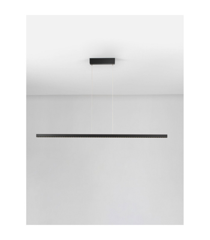 Deos Bar Pendant Ceiling Light Sandy Black Triac Dimmable LED 25W 2255lm 3000K-3