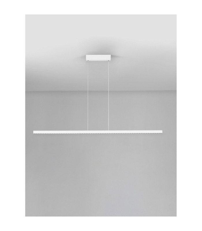 Deos Bar Pendant Ceiling Light Sandy White Triac Dimmable LED 25W 2255lm 3000K-3