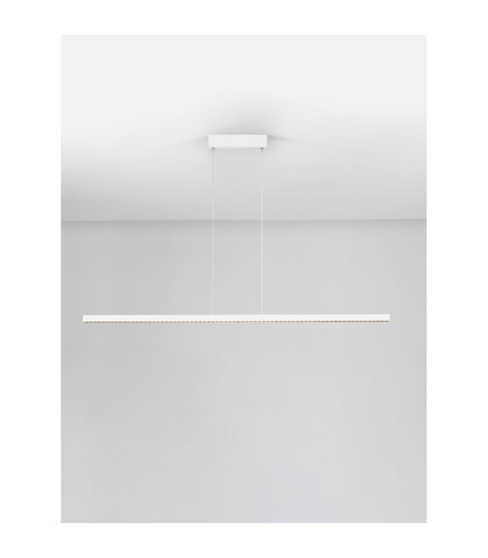 Deos Bar Pendant Ceiling Light Sandy White Triac Dimmable LED 25W 2255lm 3000K-4