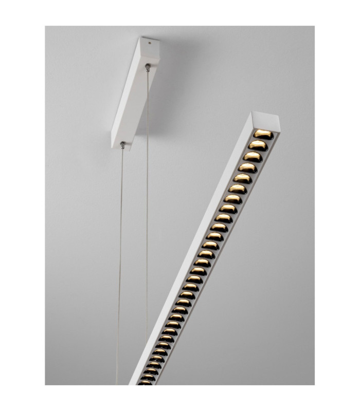Deos Bar Pendant Ceiling Light Sandy White Triac Dimmable LED 25W 2255lm 3000K-5