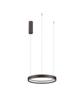Perrine Integrated LED Pendant Ceiling Light Brushed Brown Coffee Triac Dimmable LED 22W 1540lm 3000K-1