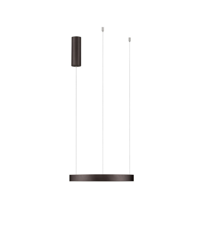 Perrine Integrated LED Pendant Ceiling Light Brushed Brown Coffee Triac Dimmable LED 22W 1540lm 3000K-3