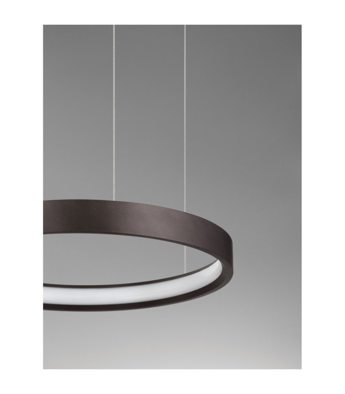 Perrine Integrated LED Pendant Ceiling Light Brushed Brown Coffee Triac Dimmable LED 22W 1540lm 3000K-5