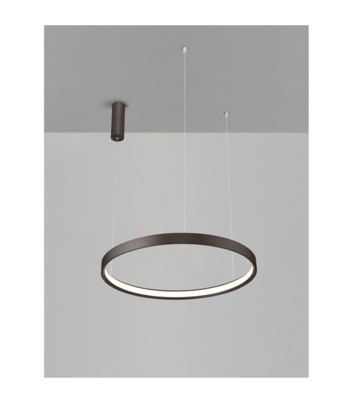 Perrine Integrated LED Pendant Ceiling Light Brushed Brown Coffee Triac Dimmable LED 40W 2800lm 3000K-5