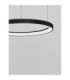 Pertino Integrated LED Pendant Ceiling Light Sandy Black Triac Dimmable LED 38W 2175lm 2700K-2