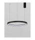 Pertino Integrated LED Pendant Ceiling Light Sandy Black Triac Dimmable LED 48W 2773lm 2700K-4