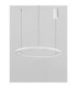 Pertino Integrated LED Pendant Ceiling Light Sandy White Triac Dimmable LED 48W 2773lm 2700K-3