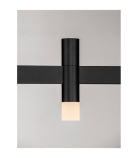 Poetic Bar Pendant Ceiling Light Sandy Black Triac Dimmable LED 12W 780lm 3000K-2