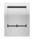 Poetic Bar Pendant Ceiling Light Sandy Black Triac Dimmable LED 12W 780lm 3000K-3