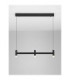 Poetic Bar Pendant Ceiling Light Sandy Black Triac Dimmable LED 12W 780lm 2700K-4