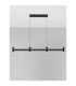 Poetic Bar Pendant Ceiling Light Sandy Black Triac Dimmable LED 17W 1364lm 3000K-3