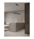 Poetic Bar Pendant Ceiling Light Sandy Black Triac Dimmable LED 17W 1364lm 2700K-2