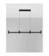 Poetic Bar Pendant Ceiling Light Sandy Black Triac Dimmable LED 17W 1364lm 2700K-3