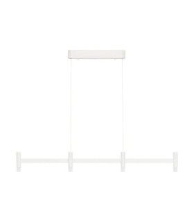 Poetic Bar Pendant Ceiling Light Sandy White Triac Dimmable LED 17W 1364lm 3000K-1